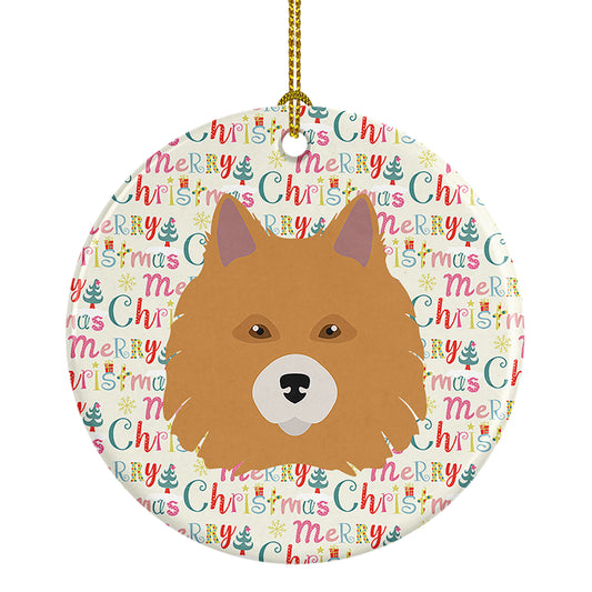Buy this Elo Dog Merry Christmas Ceramic Ornament