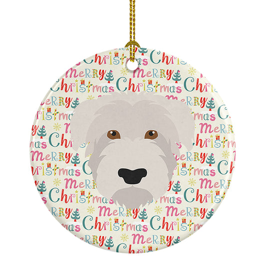 Buy this Glen of Imaal  Merry Christmas Ceramic Ornament