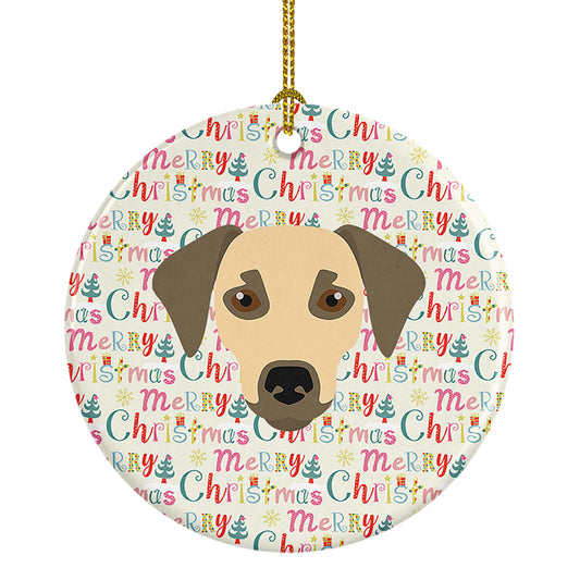 Buy this Sato Dog Merry Christmas Ceramic Ornament