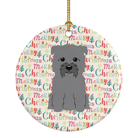 Buy this Merry Christmas Glen of Imal Grey Ceramic Ornament