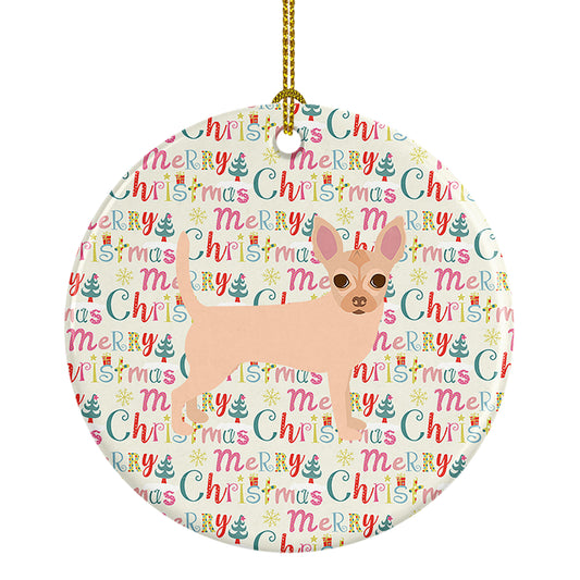 Buy this Chihuahua #1 Merry Christmas Ceramic Ornament