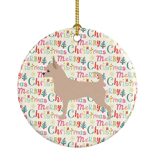 Buy this Chihuahua Merry Christmas Ceramic Ornament