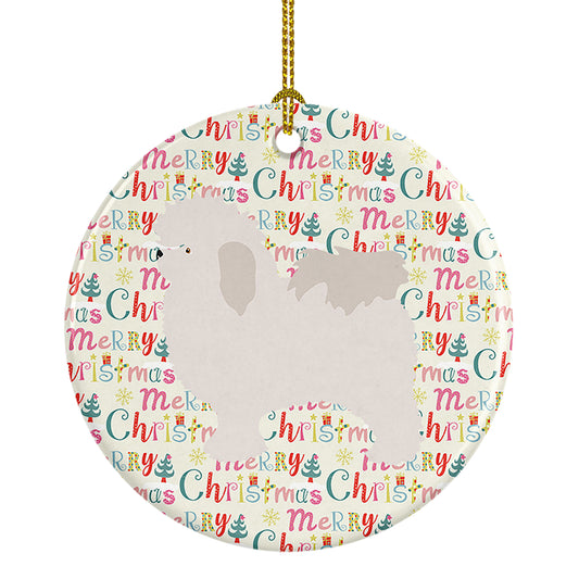 Buy this Bolognese Merry Christmas Ceramic Ornament
