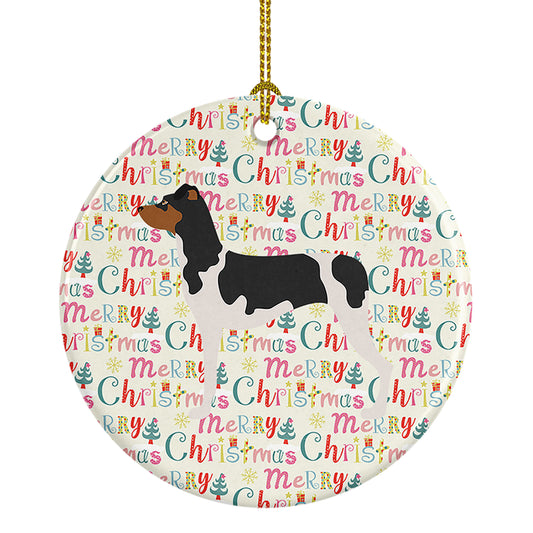 Buy this Brazilian Terrier Merry Christmas Ceramic Ornament
