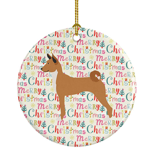 Buy this Telomian Merry Christmas Ceramic Ornament