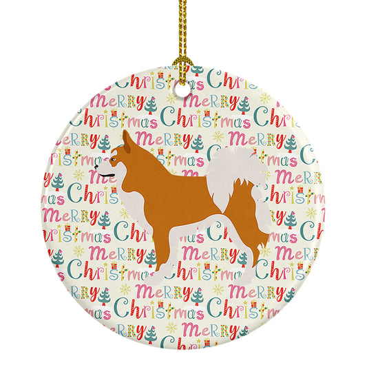 Buy this Icelandic Sheepdog Ceramic Ornament