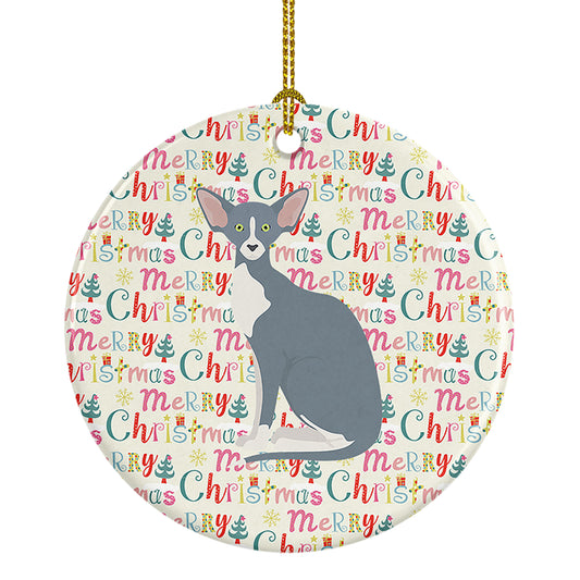 Buy this Peterbald Cat Christmas Ceramic Ornament