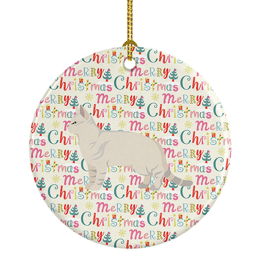Buy this American Shorthair #2 Cat Christmas Ceramic Ornament