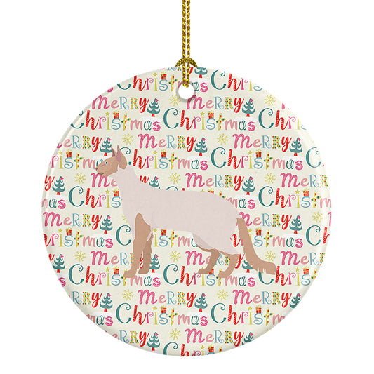 Buy this Colorpoint Longhair #2 Cat Christmas Ceramic Ornament