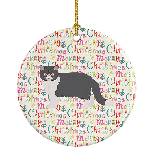 Buy this Exotic Shorthair #2 Cat Christmas Ceramic Ornament