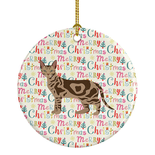 Buy this Sokoke Cat Christmas Ceramic Ornament