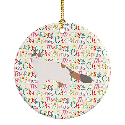 Buy this Turkish Van #2 Cat Christmas Ceramic Ornament