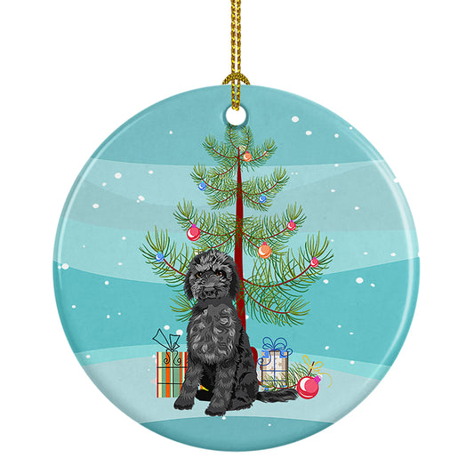 Buy this Doodle Black #2 Christmas Ceramic Ornament