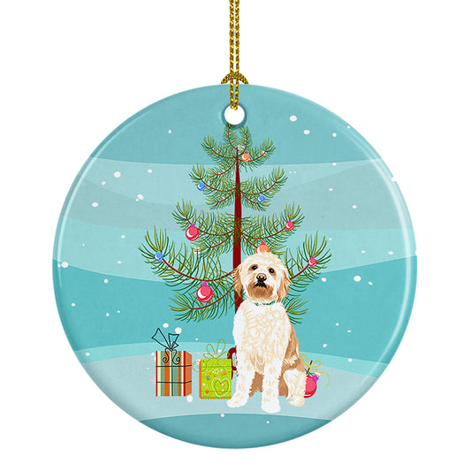 Buy this Doodle Red #2 Christmas Ceramic Ornament