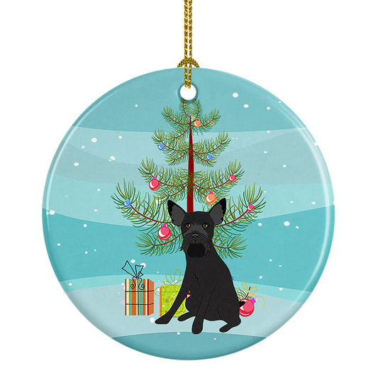 Buy this Schnauzer Black #2 Christmas Ceramic Ornament