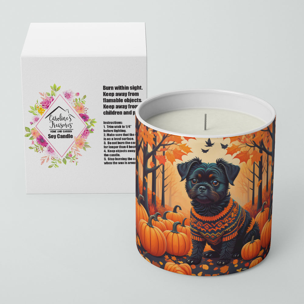 Affenpinscher Fall Decorative Soy Candle