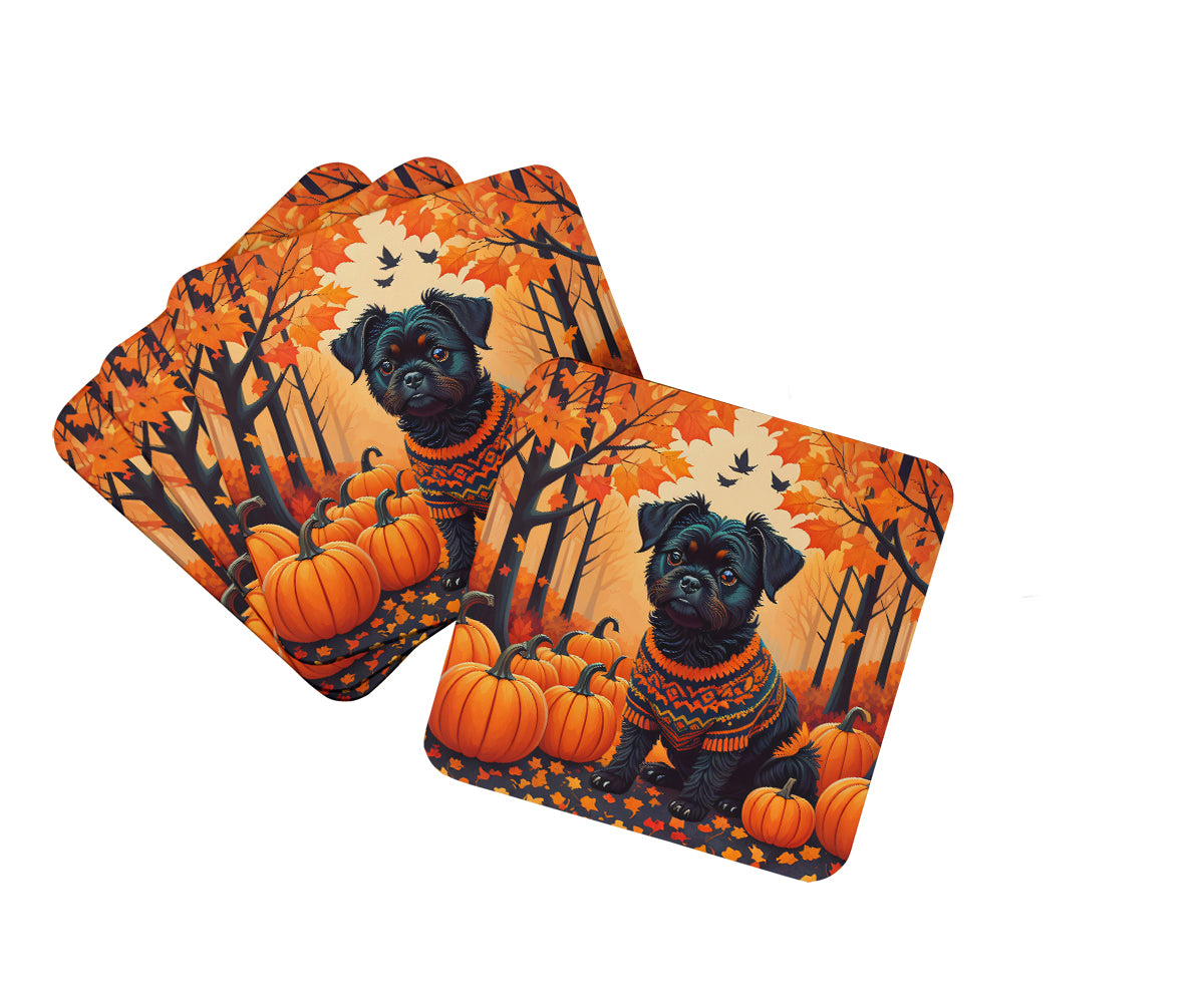 Buy this Affenpinscher Fall Foam Coasters