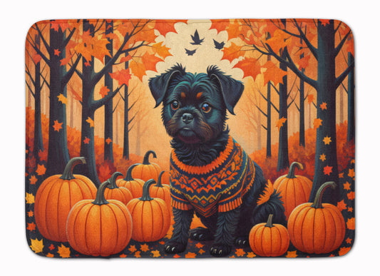 Buy this Affenpinscher Fall Memory Foam Kitchen Mat