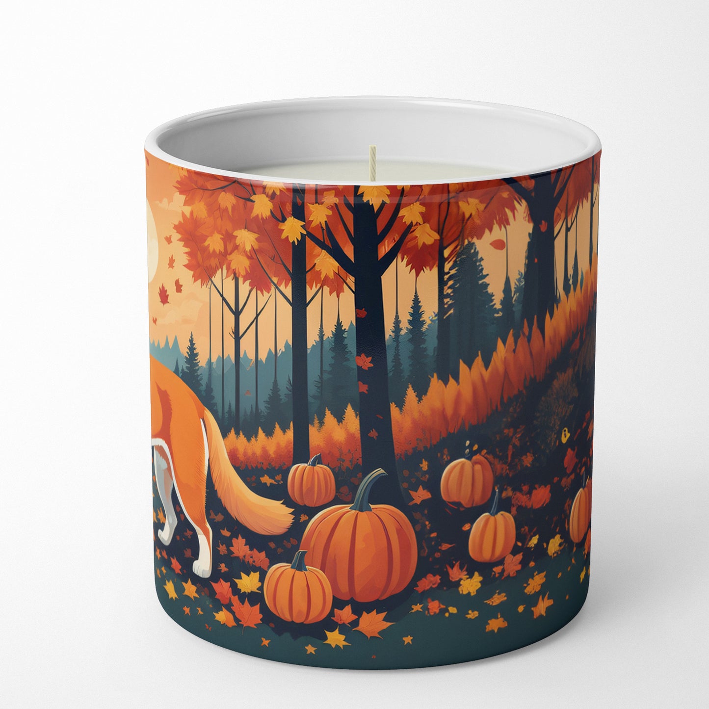 Akita Fall Decorative Soy Candle