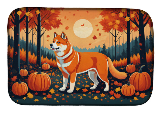 Buy this Akita Fall Dish Drying Mat