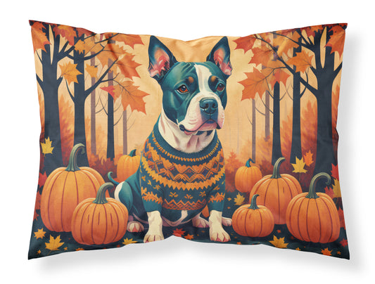 Buy this Pit Bull Terrier Fall Standard Pillowcase