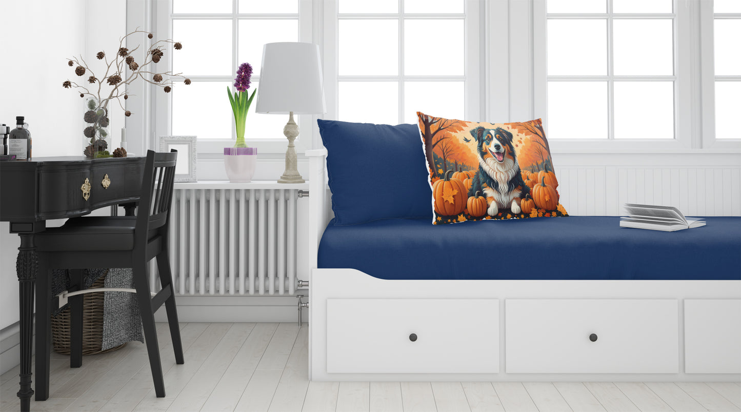 Australian Shepherd Terrier Fall Standard Pillowcase