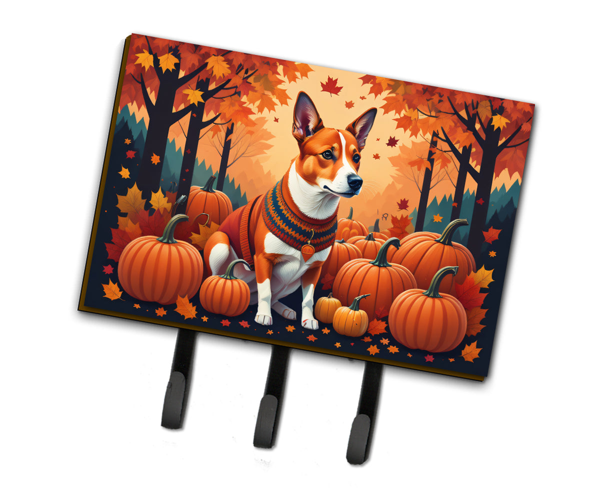 Buy this Red Basenji Fall Leash or Key Holder