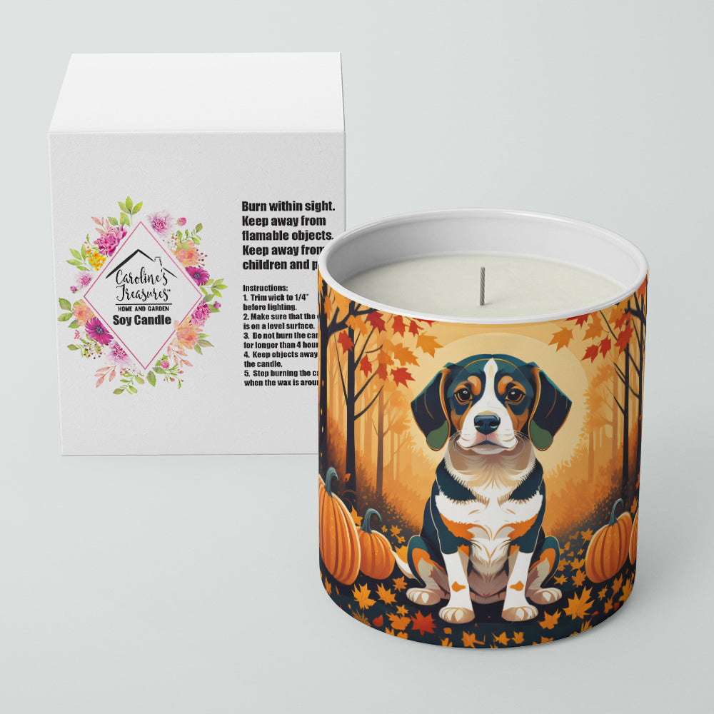 Beagle Fall Decorative Soy Candle