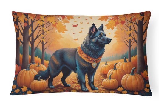 Buy this Belgian Sheepdog Fall Throw Pillow