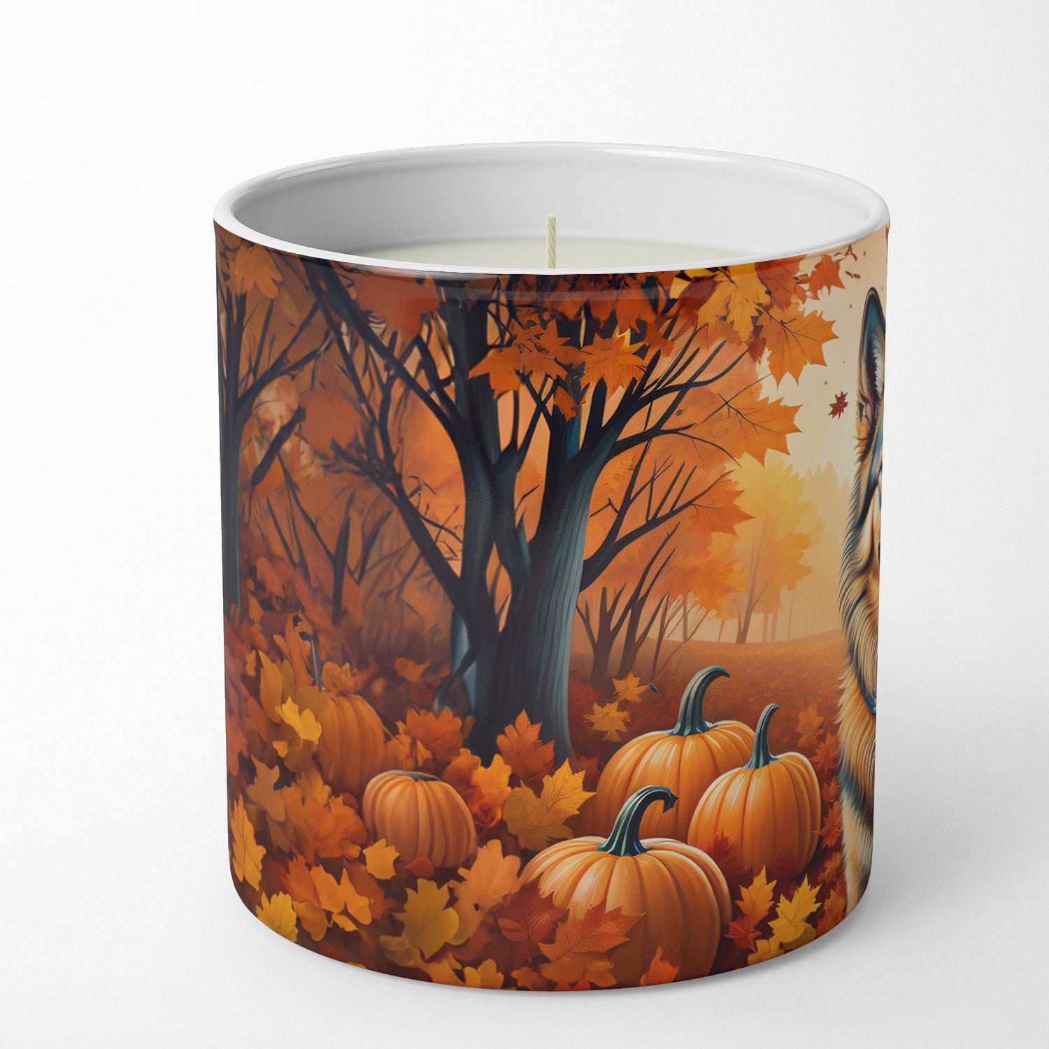 Buy this Belgian Tervuren Fall Decorative Soy Candle