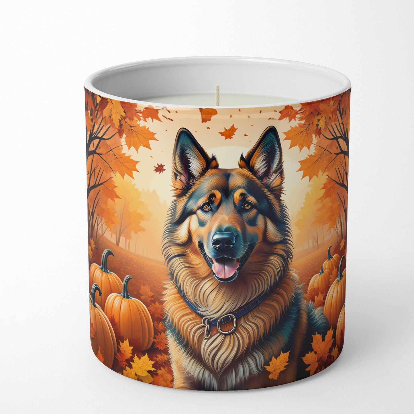 Belgian Tervuren Fall Decorative Soy Candle