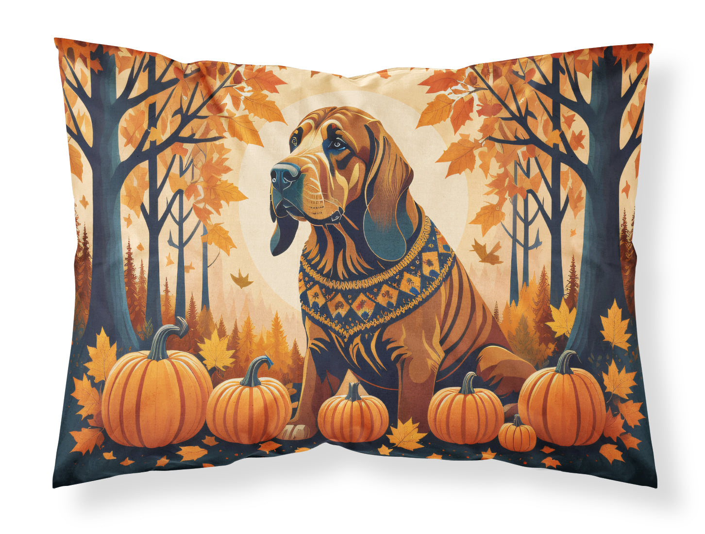 Buy this Bloodhound Fall Standard Pillowcase