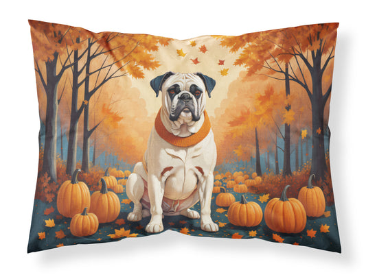 Buy this White Boxer Fall Standard Pillowcase