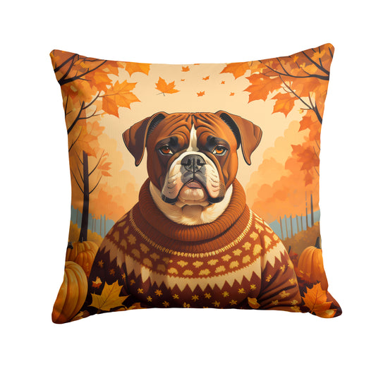 Buy this Boxer Fall Throw Pillow