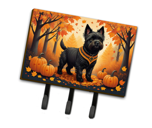 Buy this Black Cairn Terrier Fall Leash or Key Holder