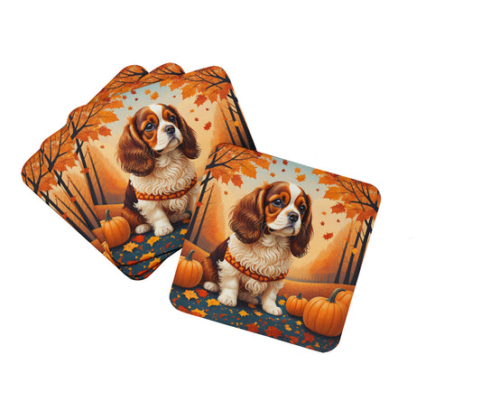 Buy this Cavalier Spaniel Fall Foam Coasters