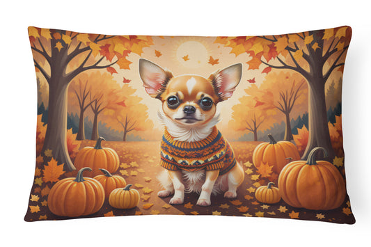 Buy this Chihuahua Fall Throw Pillow