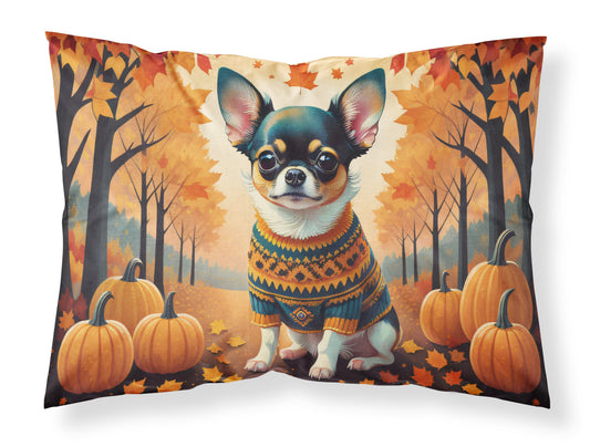 Buy this Tricolor Chihuahua Fall Standard Pillowcase