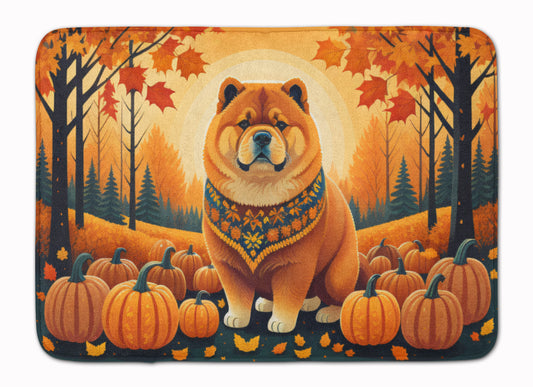 Buy this Chow Chow Fall Memory Foam Kitchen Mat