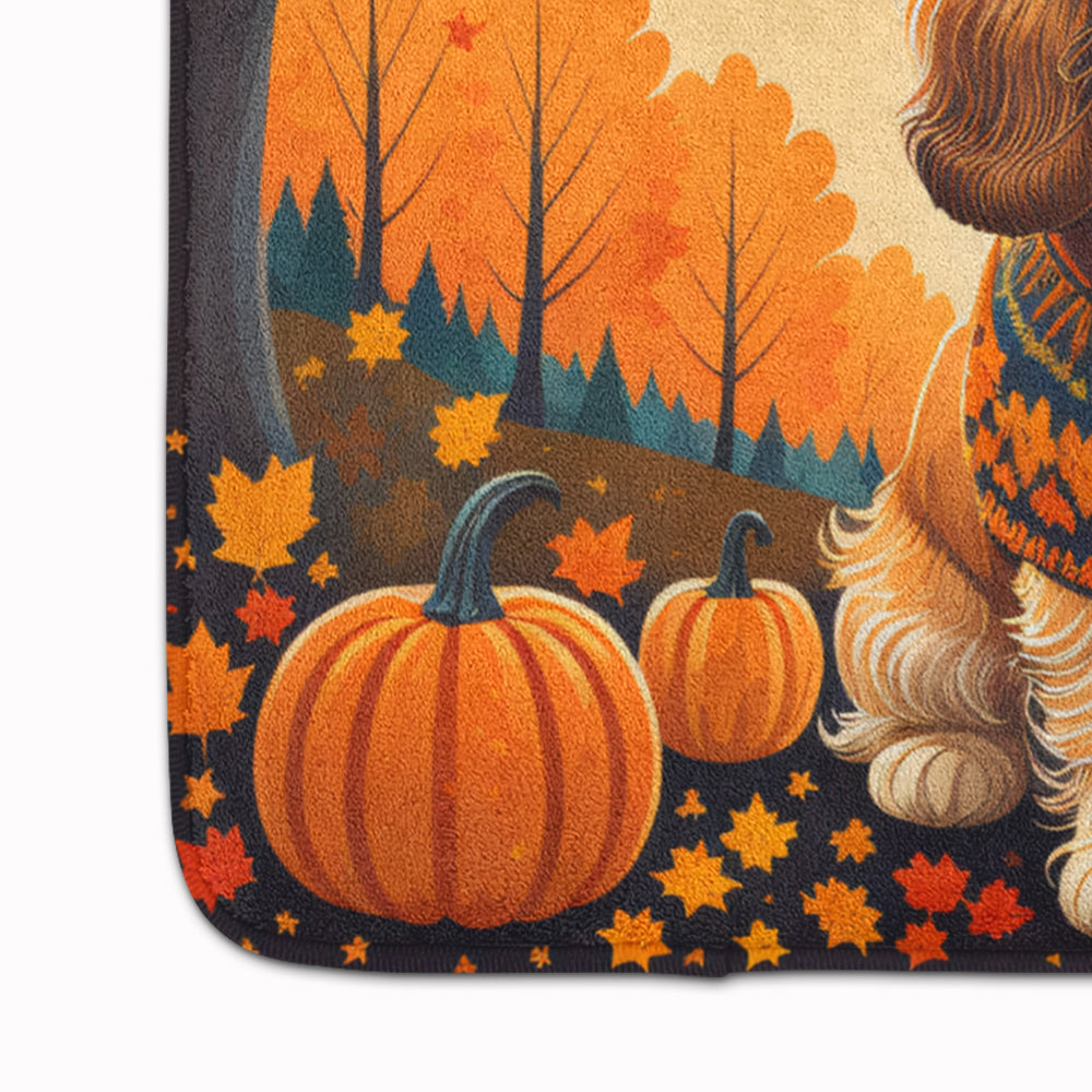 Cocker Spaniel Fall Memory Foam Kitchen Mat