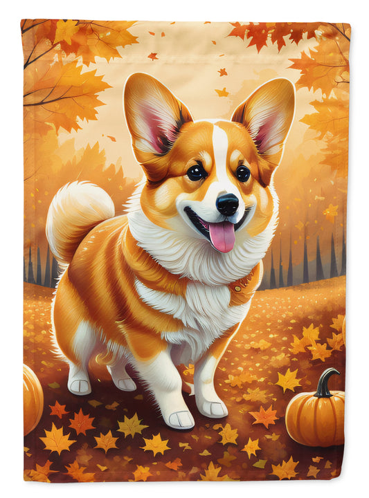 Buy this Corgi Fall Garden Flag