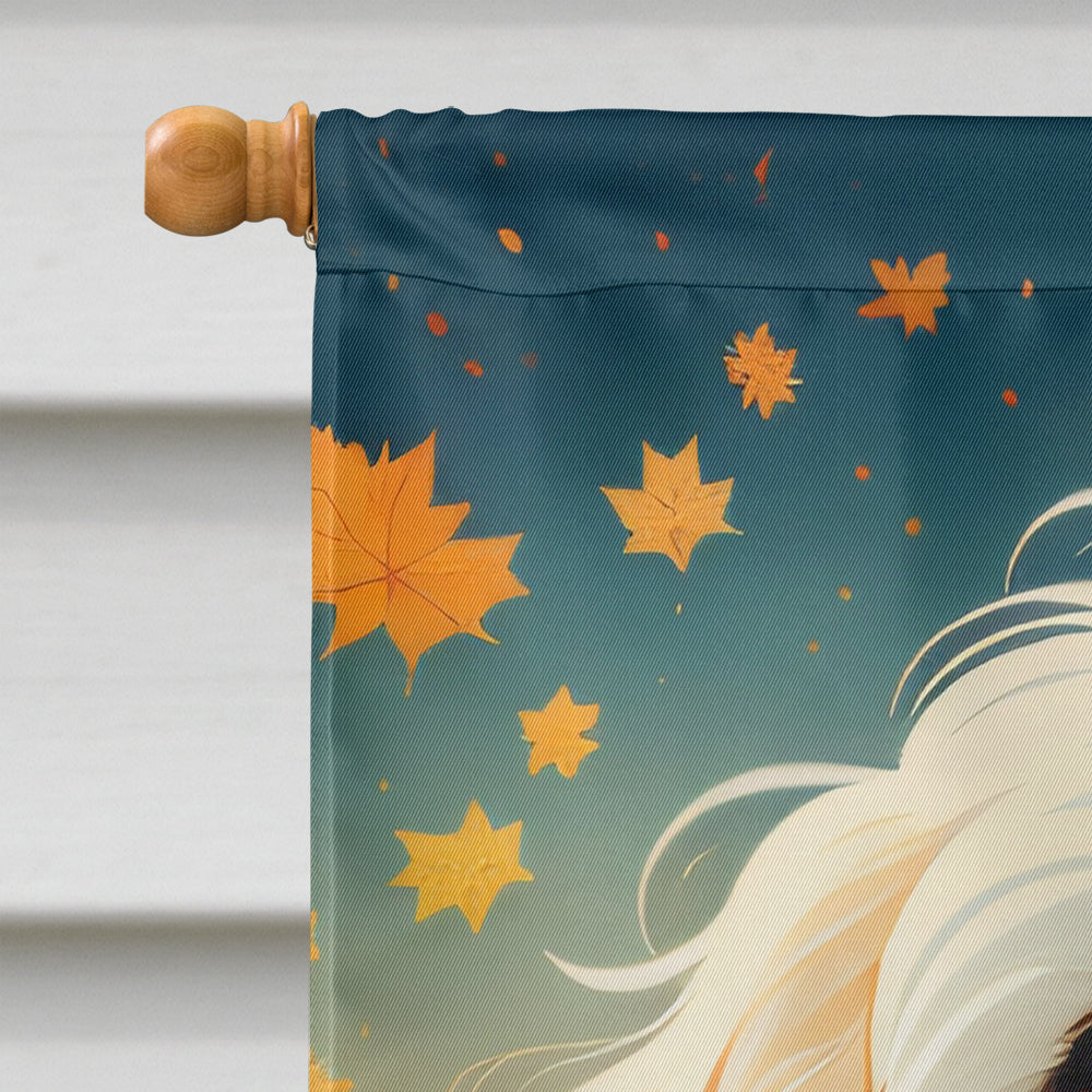 Coton De Tulear Fall House Flag