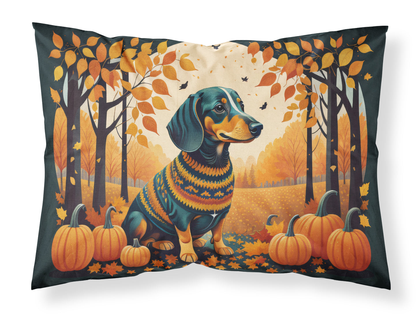 Buy this Dachshund Fall Standard Pillowcase