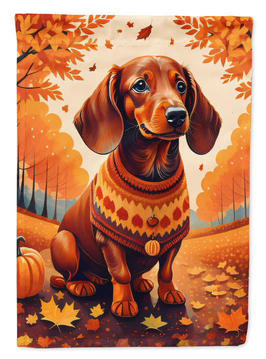 Buy this Dachshund Fall House Flag