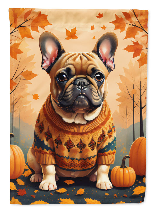 Buy this Fawn French Bulldog Fall House Flag