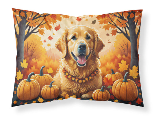 Buy this Golden Retriever Fall Standard Pillowcase