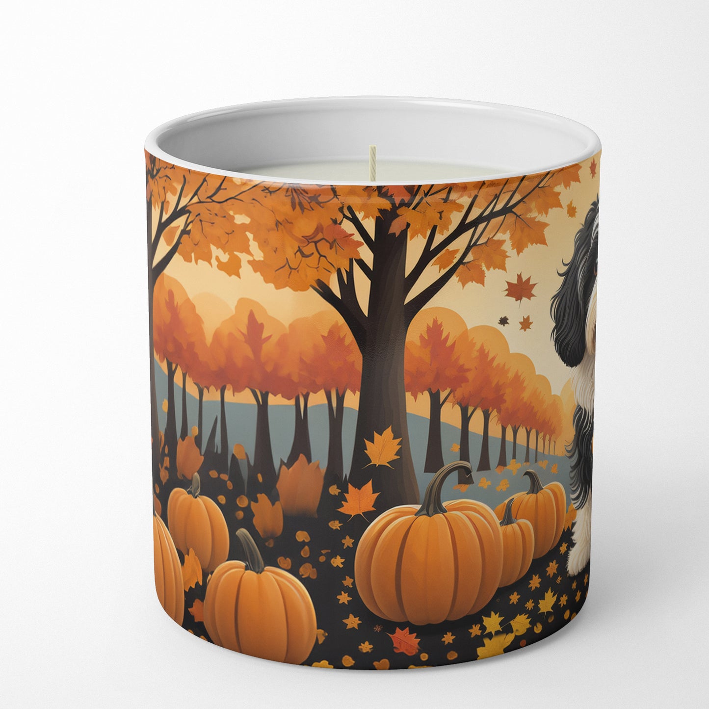 Buy this Havanese Fall Decorative Soy Candle