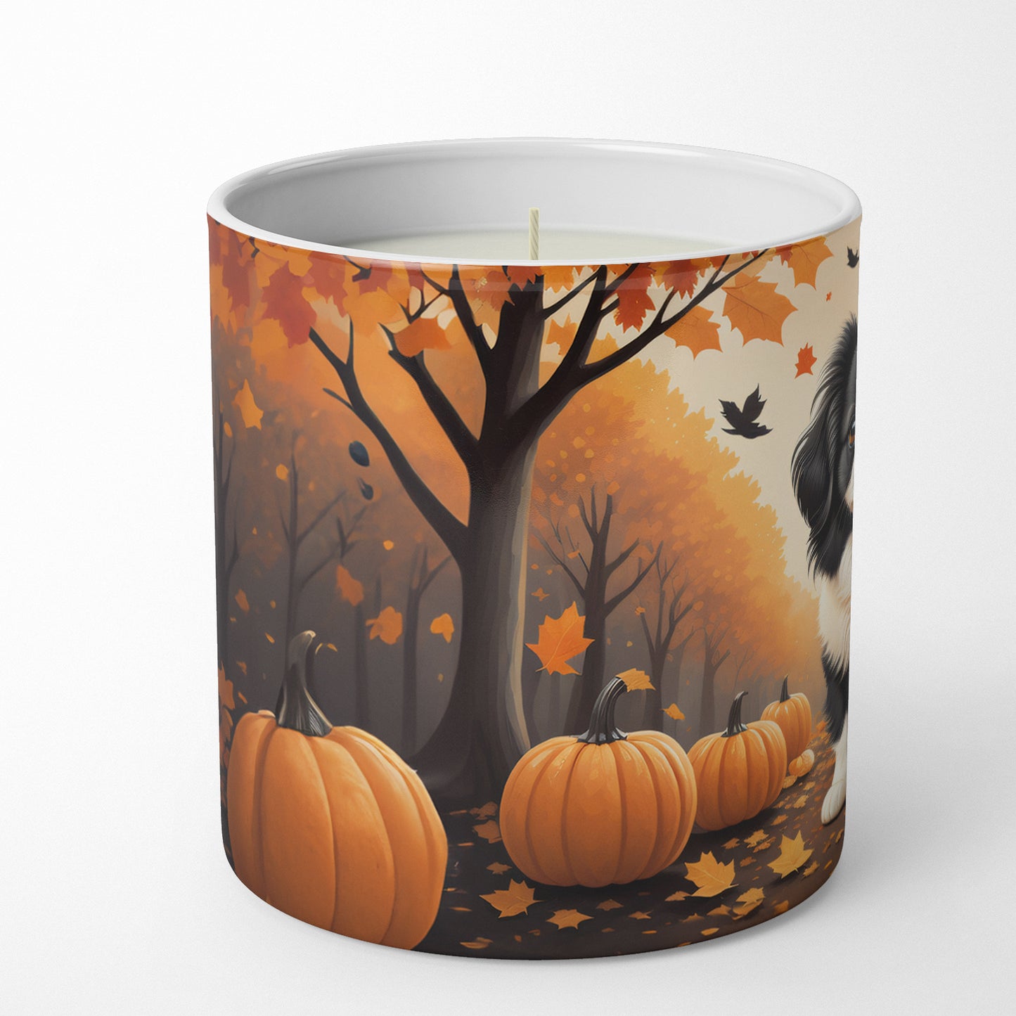 Buy this Japanese Chin Fall Decorative Soy Candle