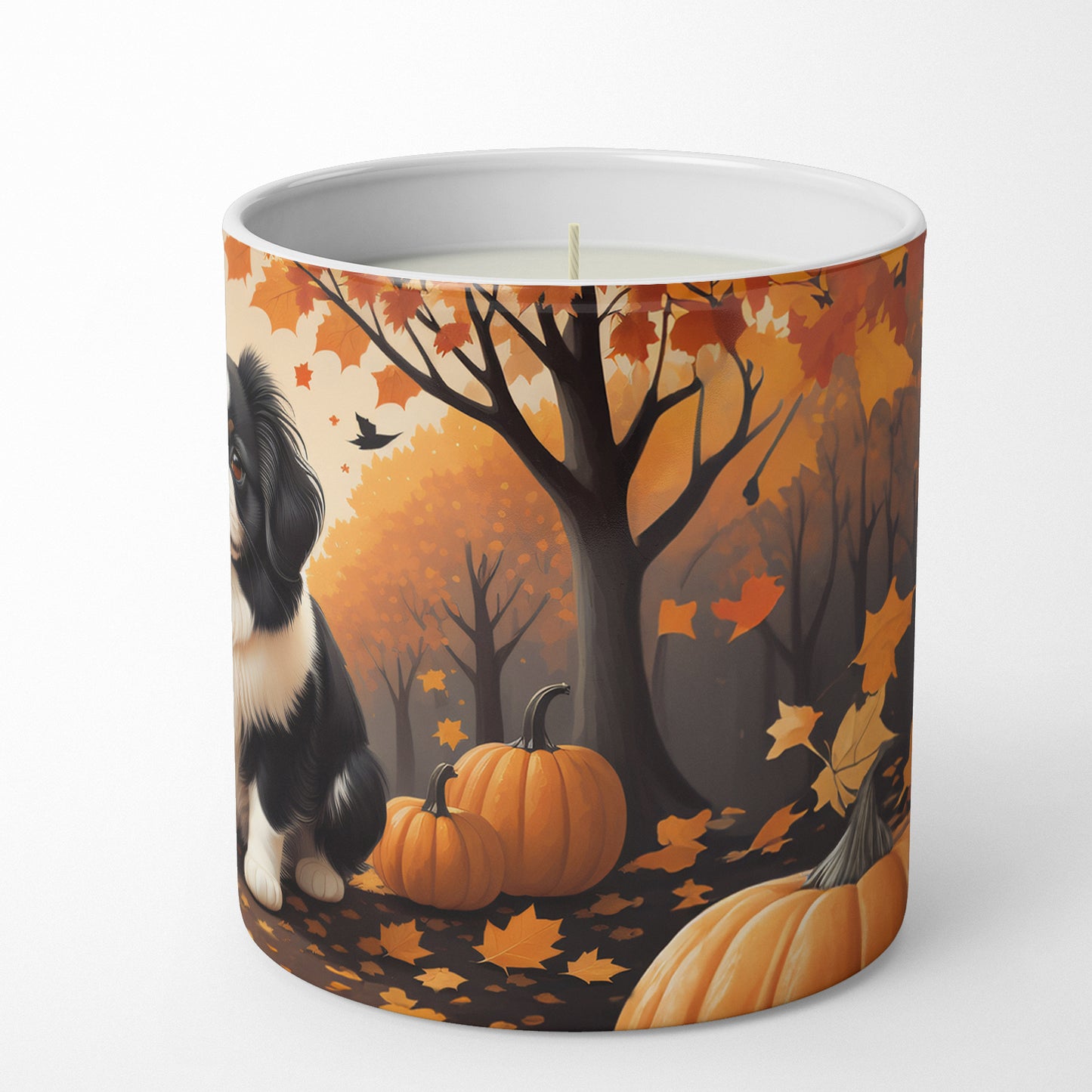 Japanese Chin Fall Decorative Soy Candle
