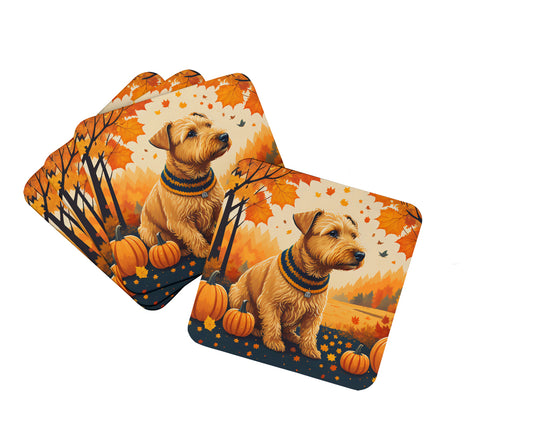 Buy this Lakeland Terrier Fall Foam Coasters